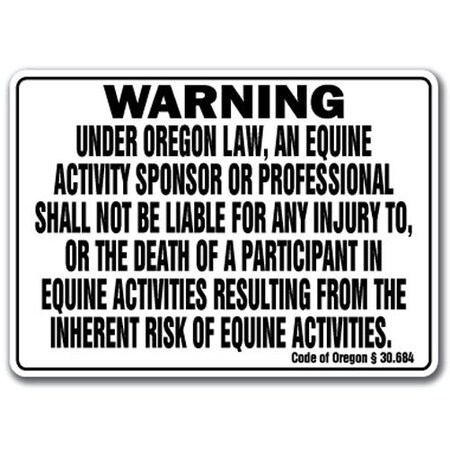 Signmission 14 in Height, Aluminum, 14" x 10", WS-A-1014-Oregon WS-A-1014-Oregon